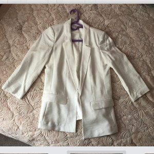 LOFT Petite 3/4 Sleeve Open Blazer